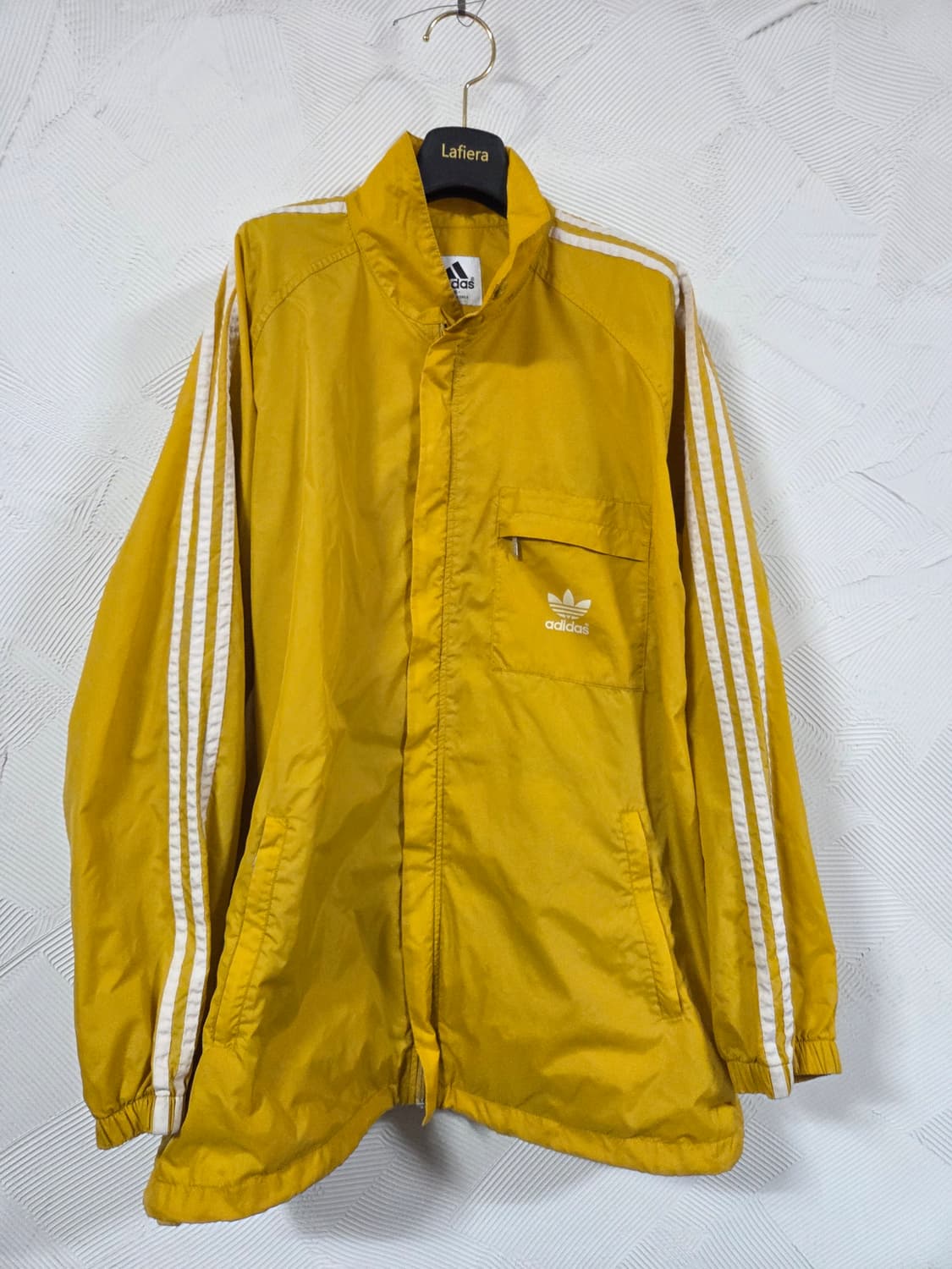 아디다스 오리지널 바람막이 빅로고 라이프 트레프 노 흰 자켓 상품이미지1