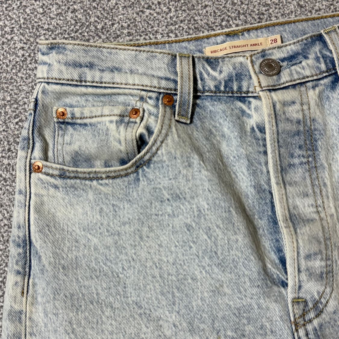 리바이스 연청 프리미엄 데님 28 상품이미지5