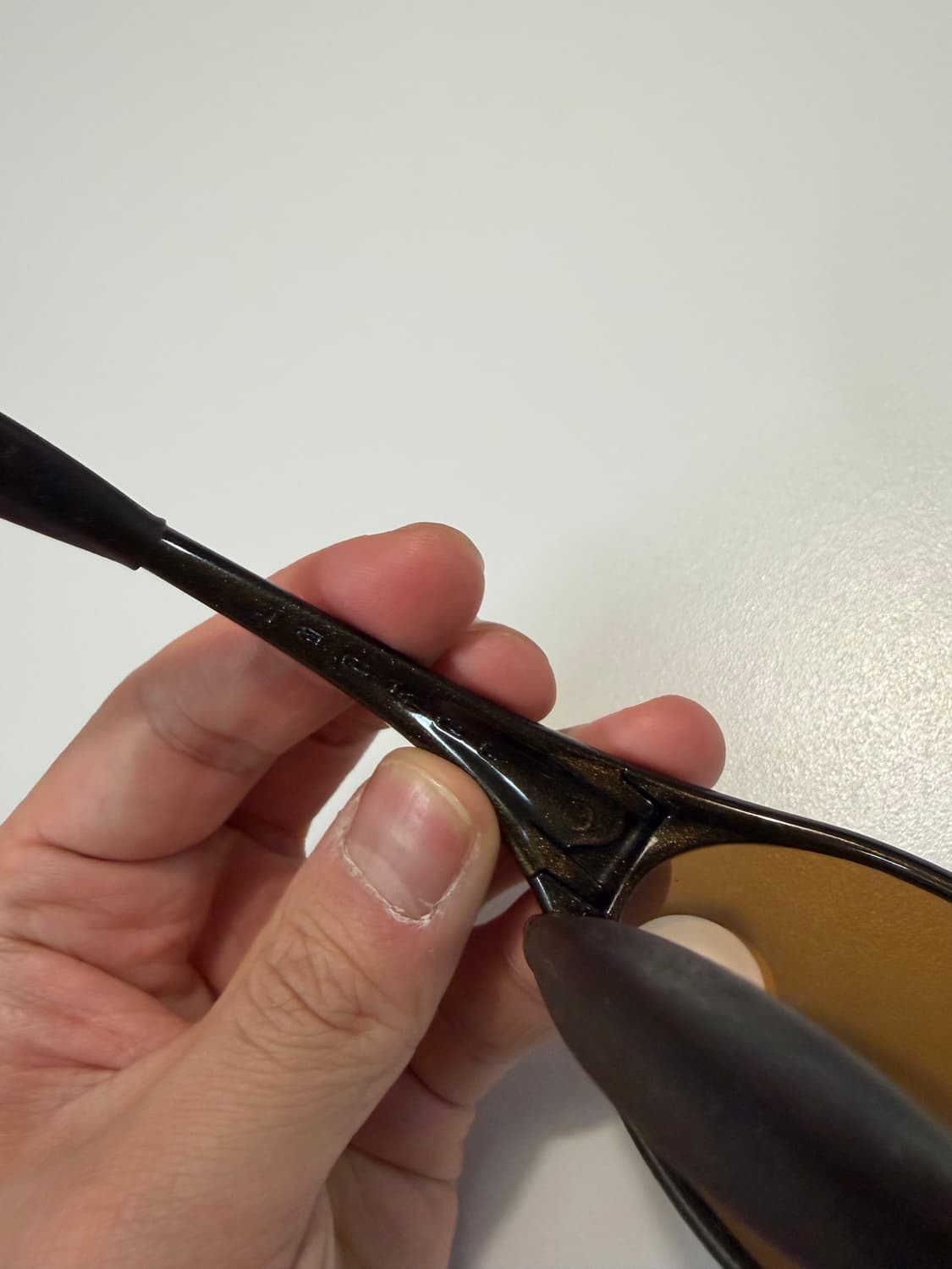 빈티지 오클리 아이자켓 1.0 블랙펄 골드펄 골드이리듐 상품이미지4