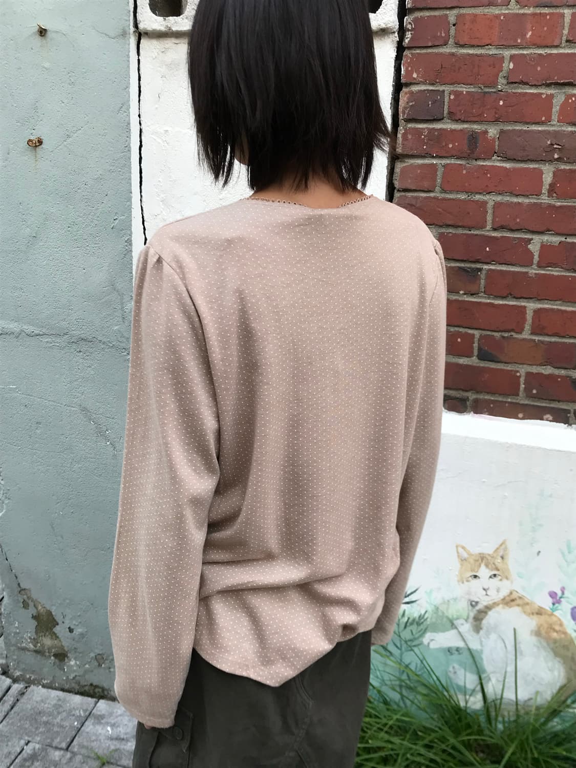 Vintage frill t-shirt 상품이미지3