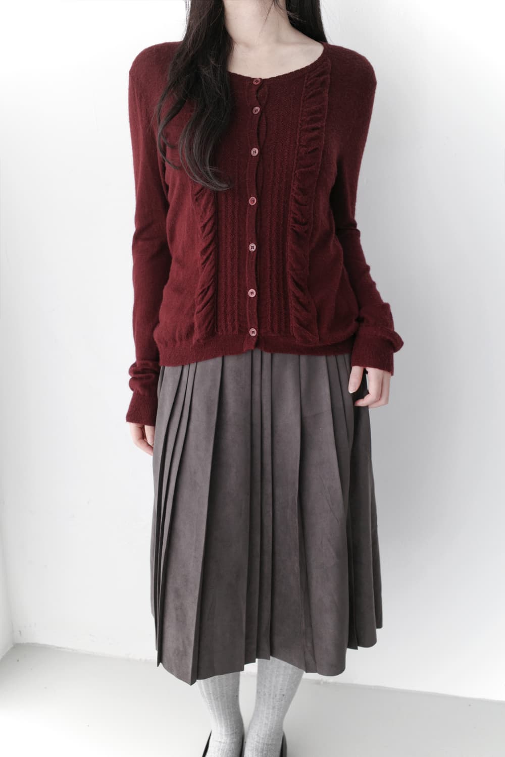 frill tuck cardigun 상품이미지6