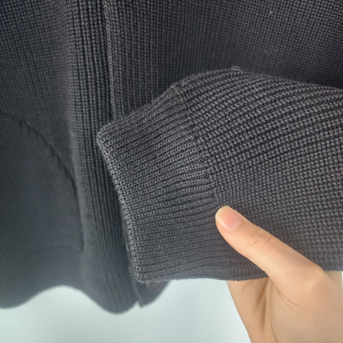 안데르센 안데르센 블랙 니트 가디건 상품이미지4