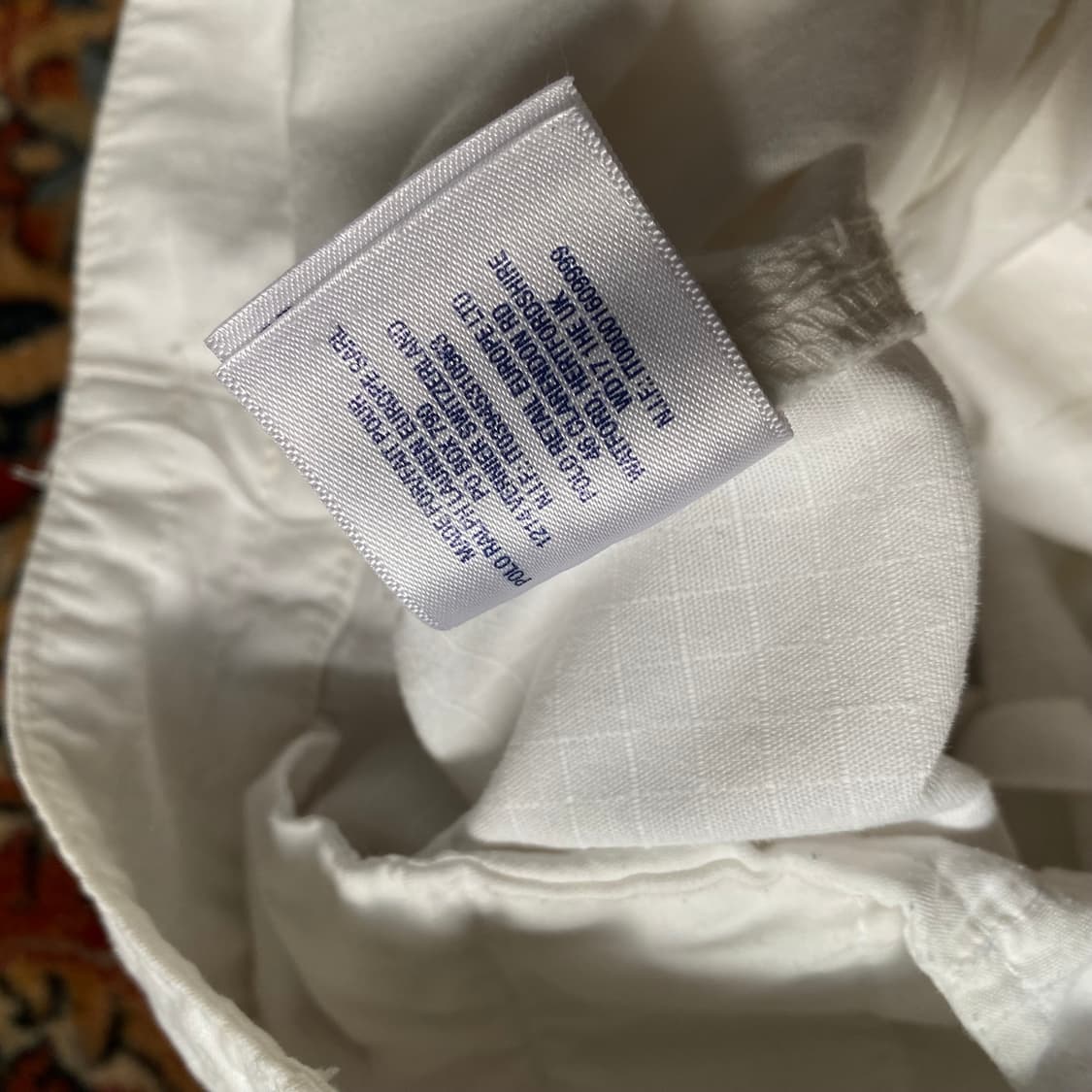 🌊Polo rip-stop white cargo pants 상품이미지9