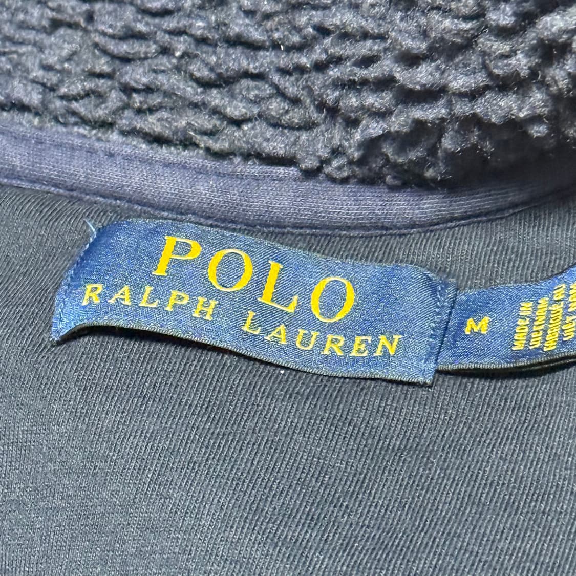 Polo Ralph Lauren 네이비 레드 스트라이프 셰르파 플리스 상품이미지3