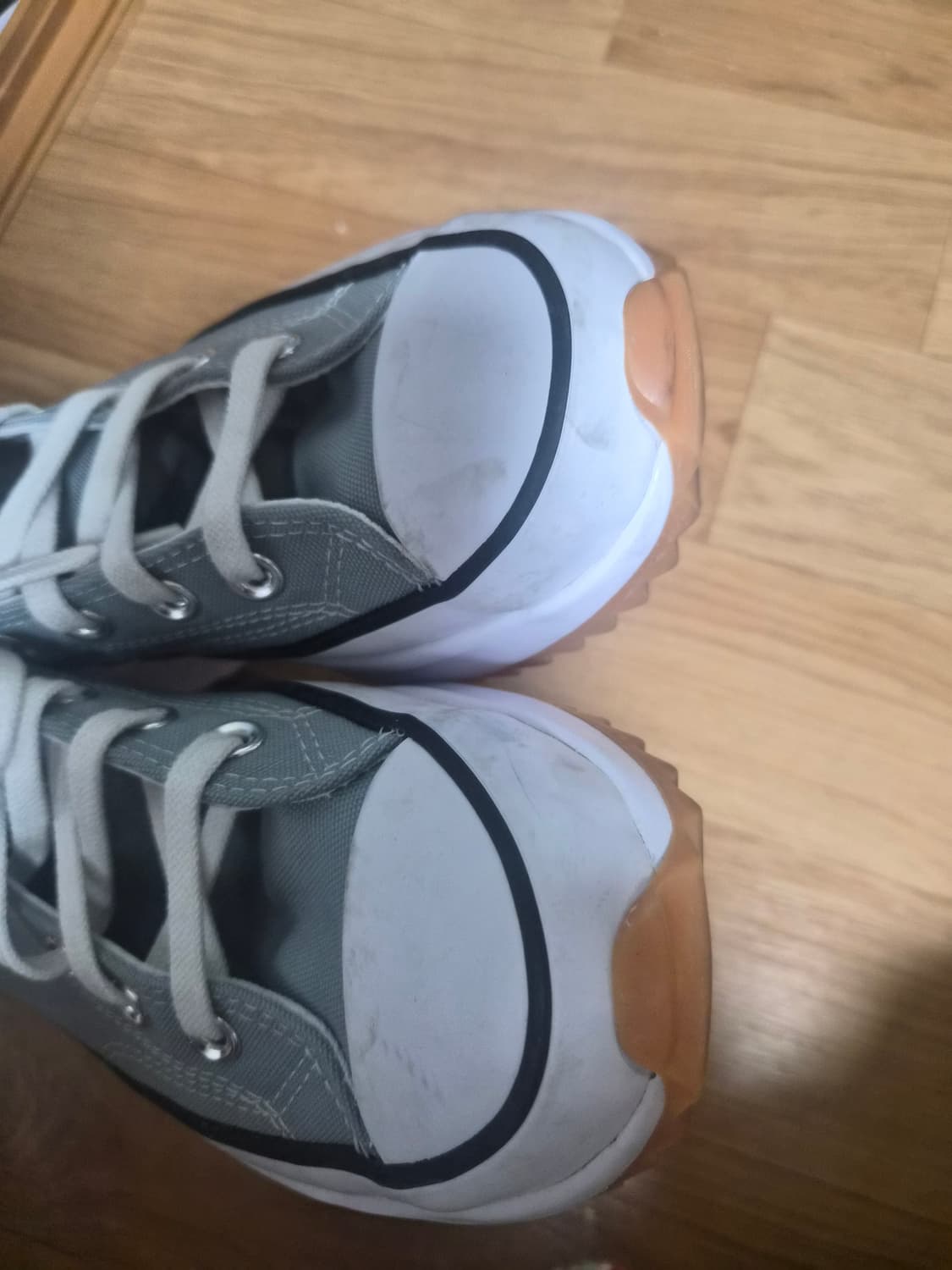 컨버스 런스타 하이크 회색 하이탑 운동화 상품이미지6