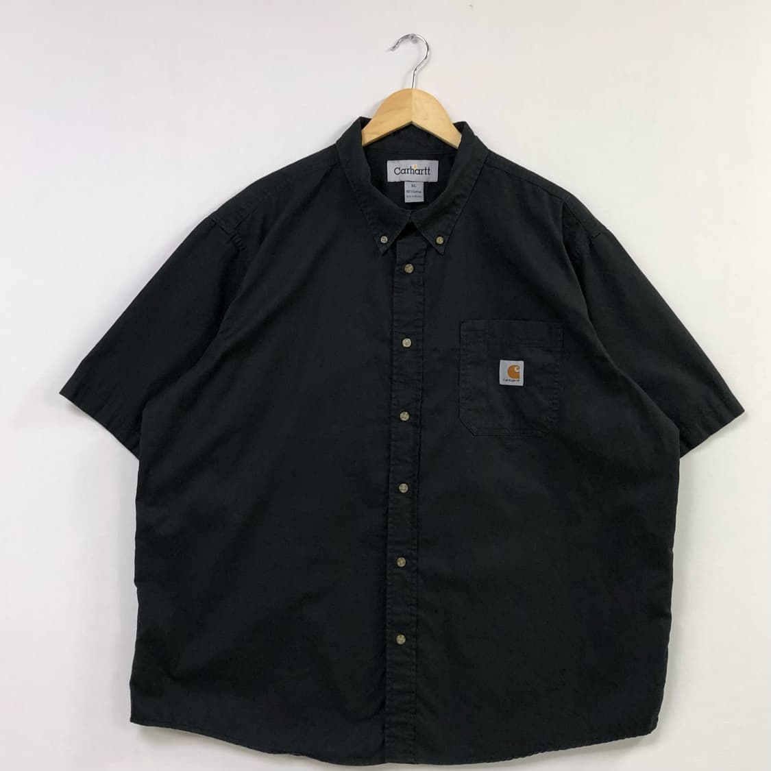 Xxl 칼하트 블랙 워크 셔츠 상품이미지2