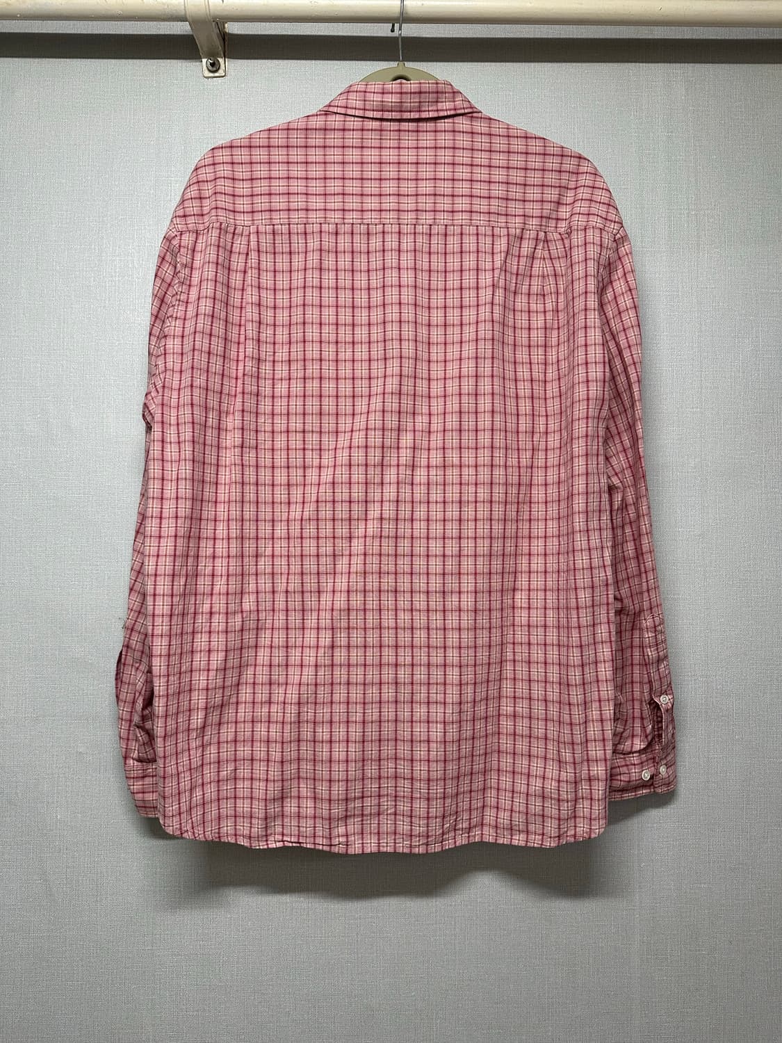 우드비 릴렉스드 체크셔츠(핑크) 상품이미지2
