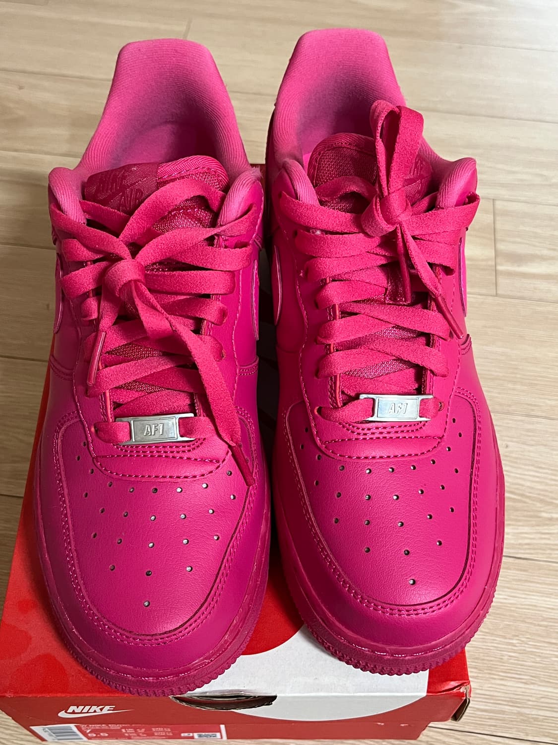 나이키 에어포스1 파이어베리 피어스 핑크 250 상품이미지3
