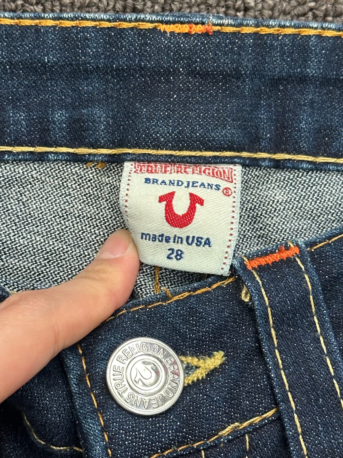 28)트루 릴리젼 여성 부츠컷 데님팬츠 상품이미지7