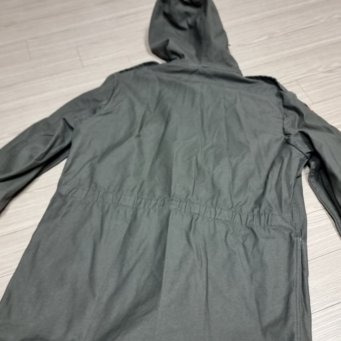 독일군 오리지널 후드 야상 점퍼 카키색(100-105) 상품이미지4