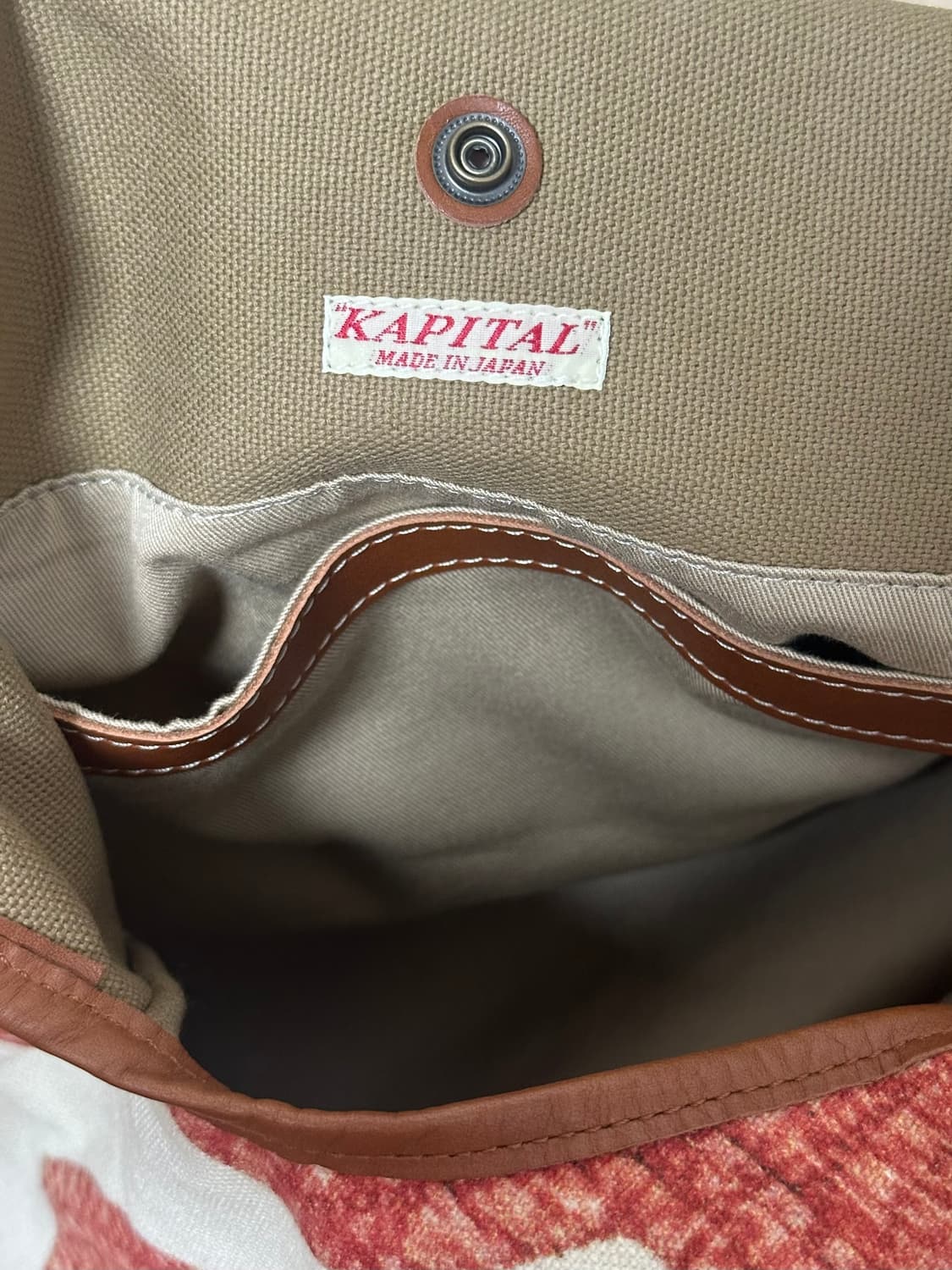 Kapital 캐피탈 하와이안 퀼트 백 상품이미지7