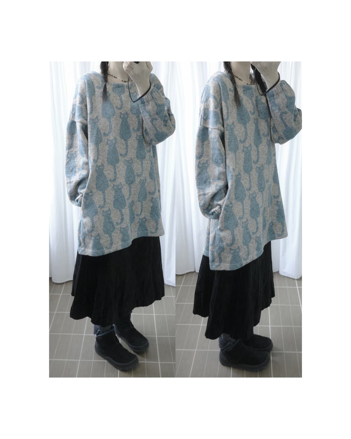 Cats one-piece 상품이미지1