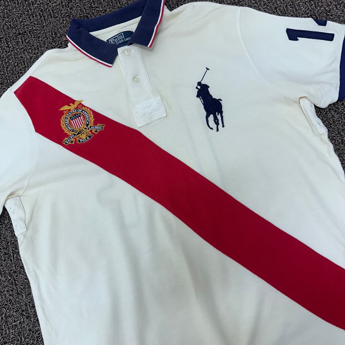POLO 폴로 랄프로렌 USA 빅포니 치프키프 반팔티셔츠 2XL 상품이미지2