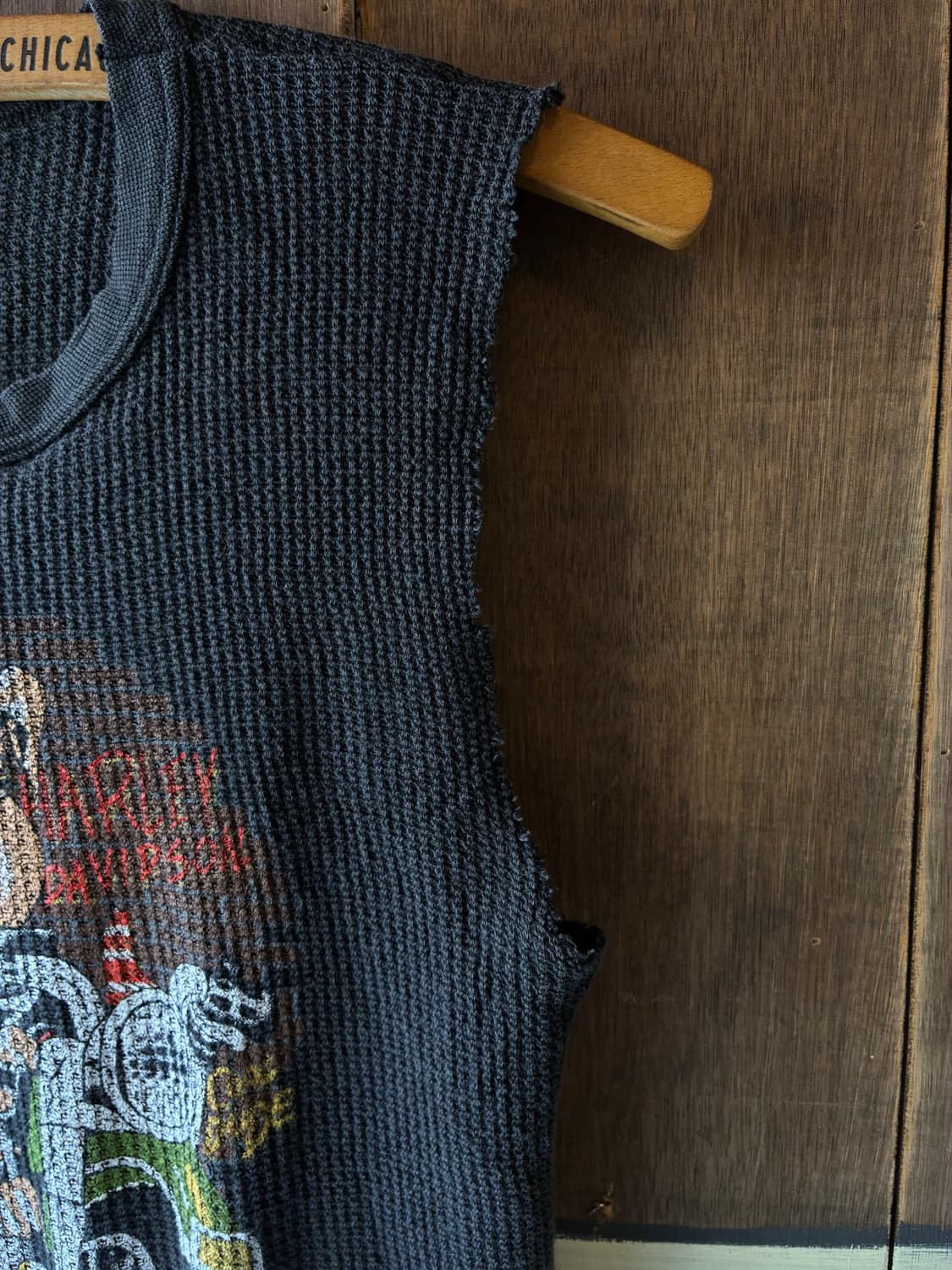 90s Harley-Davidson Graphic Waffle Tee 상품이미지8