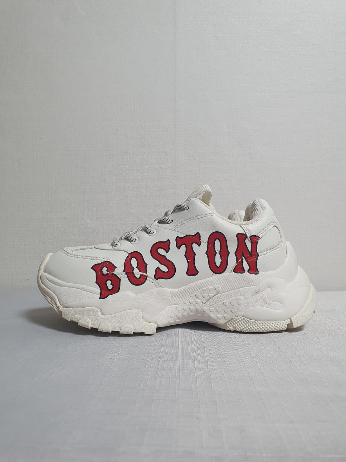 230mm MLB 빅볼청키 보스턴 레드삭스 크림 앤 레드 어글리 상품이미지3