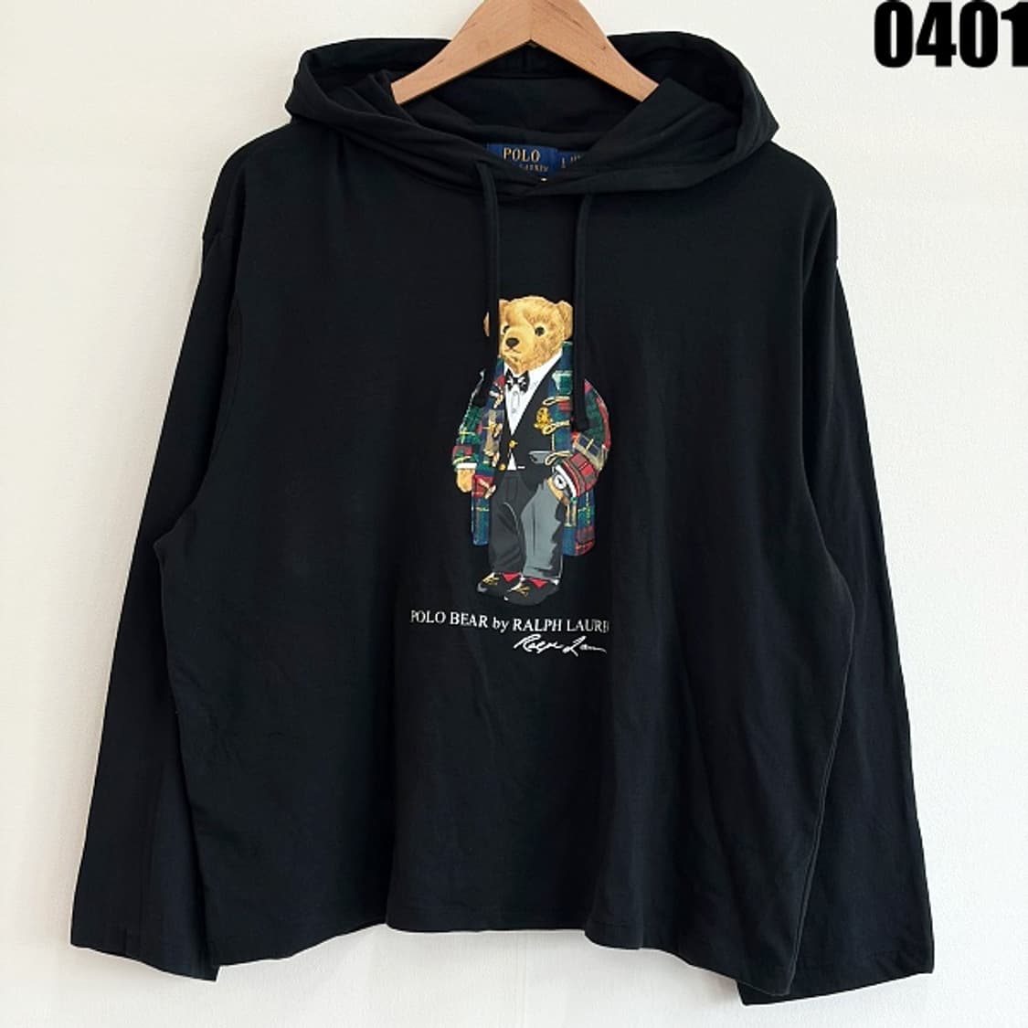 폴로 랄프로렌 폴로베어 프린팅 후드 티셔츠 180/100A 0401 상품이미지1