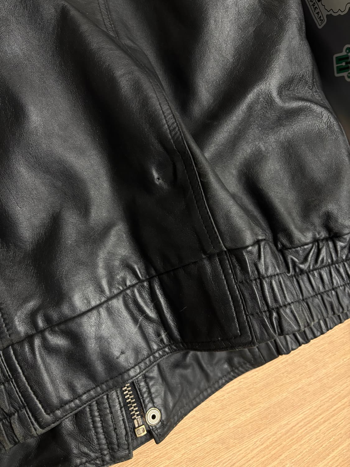 봄버 양가죽 자켓 상품이미지6