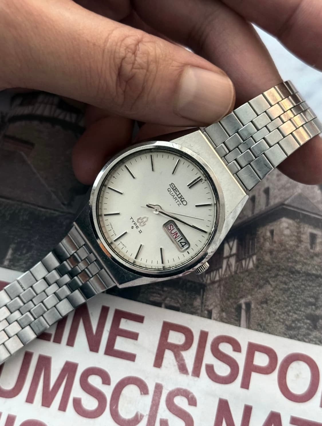 세이코 Seiko 쿼츠 Type 2 데이 데이트 상품이미지1