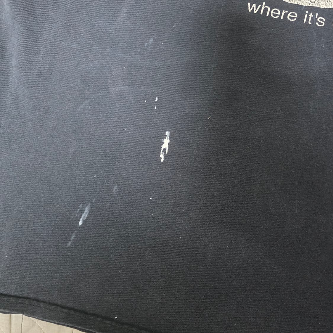 [XL] 90s 카멜 where it's@ 빈티지 티셔츠 ver.트래쉬드 상품이미지3