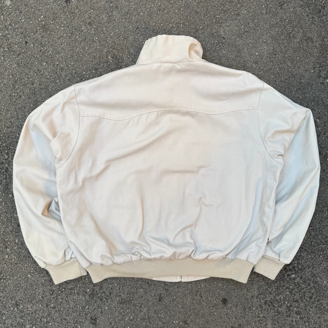 폴로 아이보리 블루종 자켓 상품이미지2