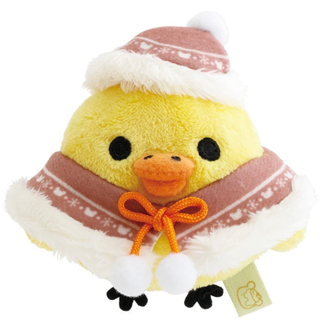 리락쿠마 키이로이토리 크리스마스 테노리 인형 상품이미지1