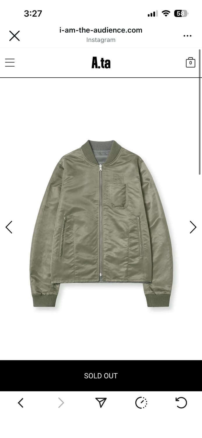 Ata reversible ma-1 상품이미지1