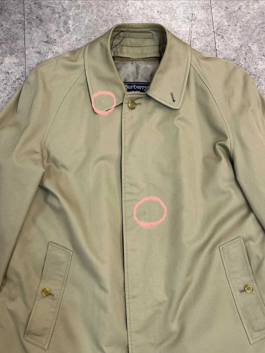 버버리 트렌치 코트 베이지 #csz3458 상품이미지4