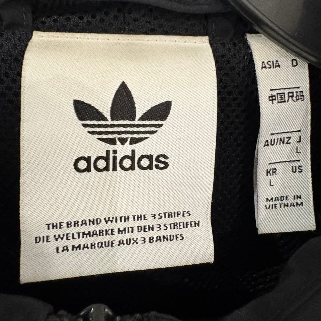 아디다스 SPRT ARC 블랙 윈드브레이커 L 상품이미지6