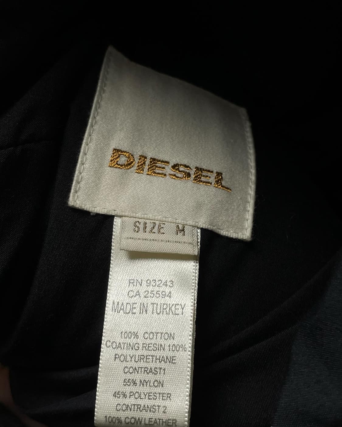 Diesel coating nylon mix jacke 상품이미지9