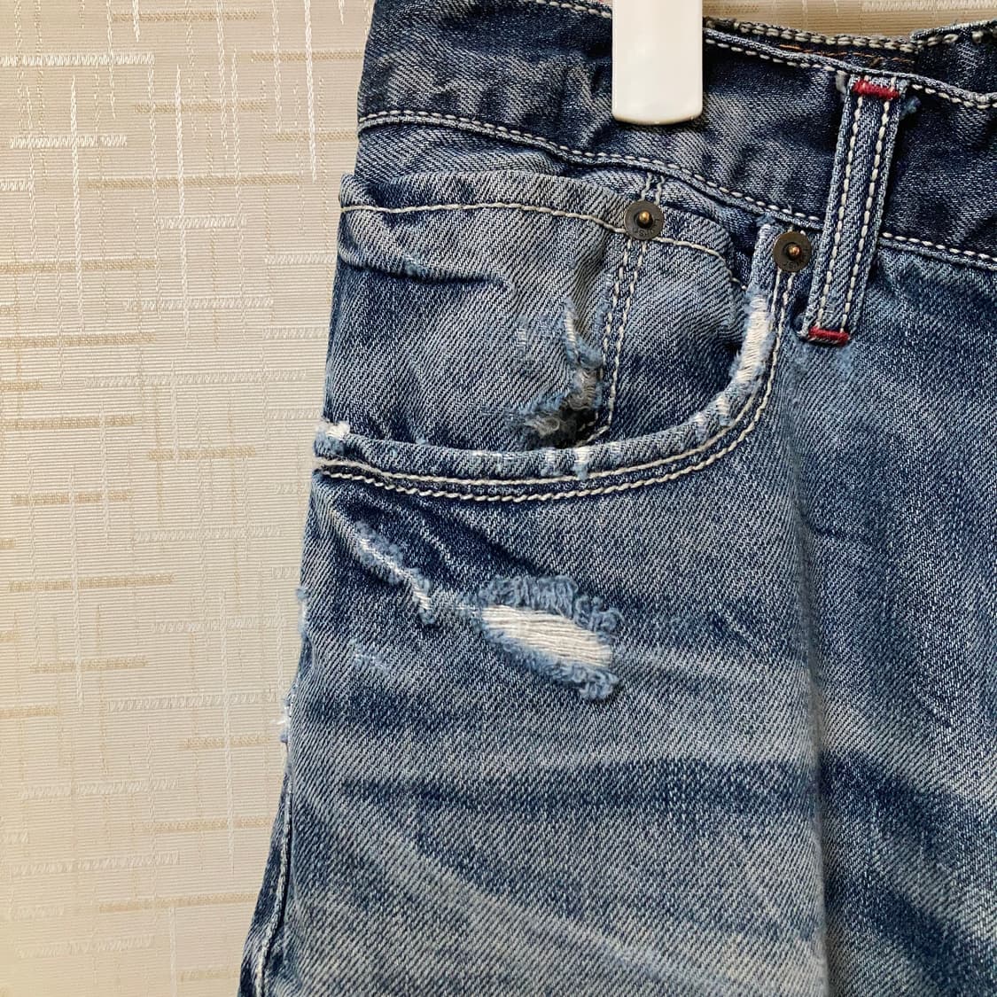 Levi's 데미지 청바지 W34 L32 상품이미지4