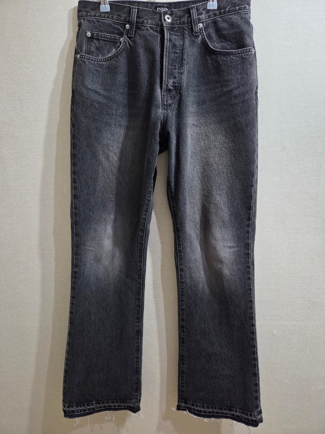 INNIR 이니어 252 릴렉스드 플레어 데님팬츠 상품이미지1