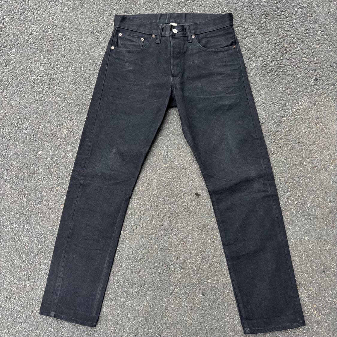 미국 rrl 슬림핏 셀비지 데님 팬츠 상품이미지4