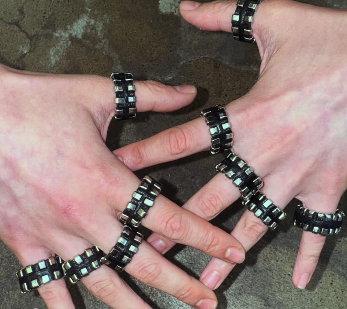 Handmade lambskin ring 상품이미지1