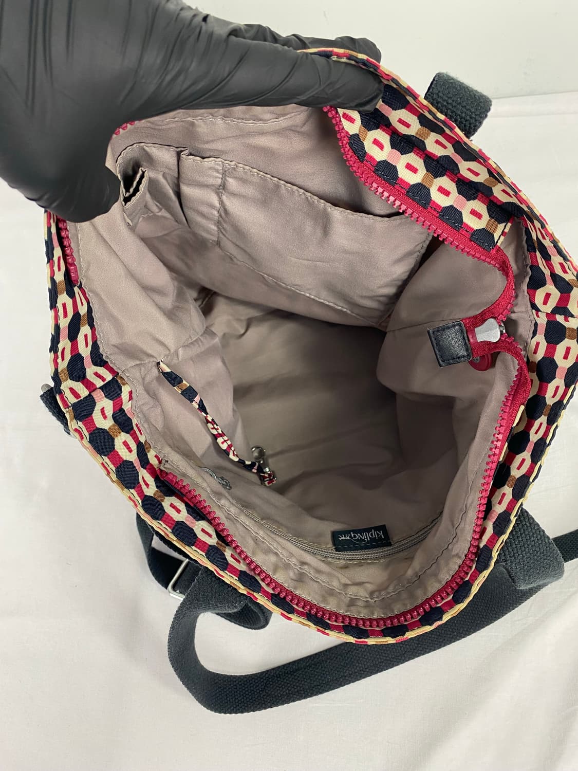 키플링 도트 패턴 투웨이백 토트백 크로스백 <96> 상품이미지5