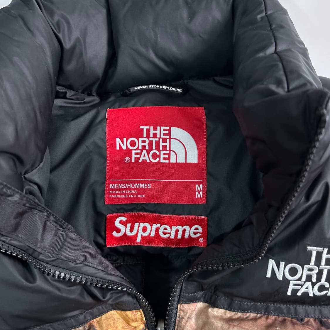 슈프림x노스페이스 낙엽 눕시  상품이미지6