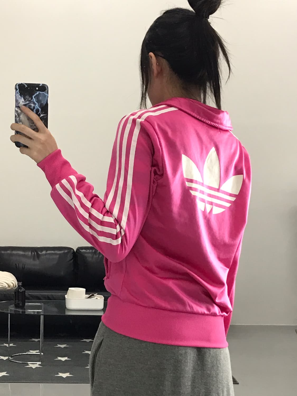 Adidas pink firebird jersey 상품이미지3