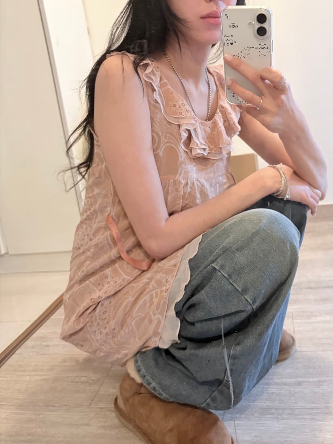 Ethnic Frill Dress 상품이미지1