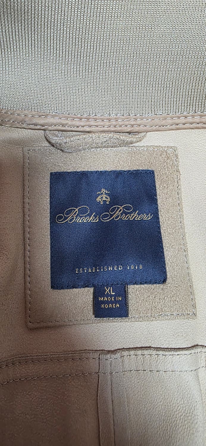 브룩스브라더스 스웨이드 자켓 xl 상품이미지6