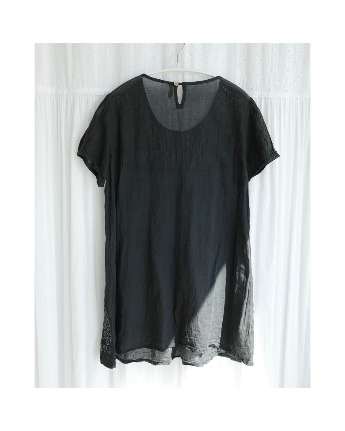 Black vintage blouse 상품이미지3