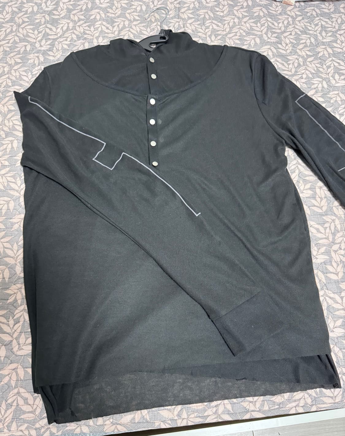 비엑세스 레이어드 후드 상품이미지3