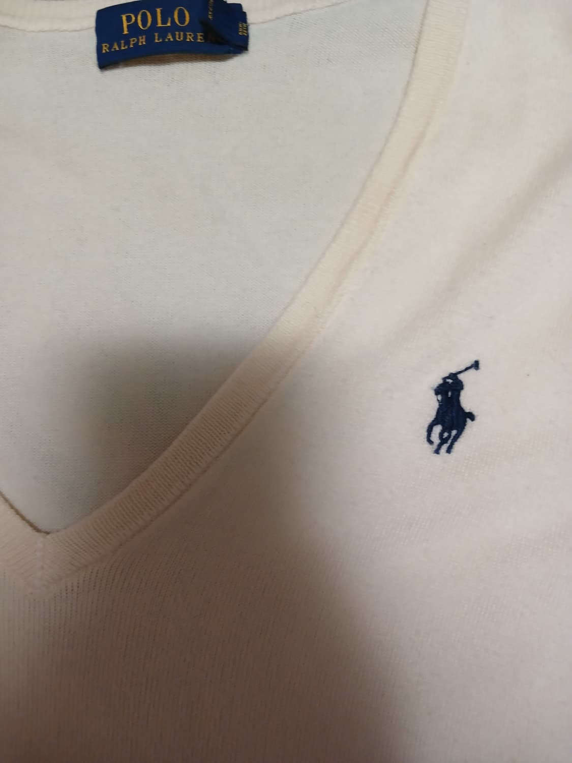 폴로 아이보리 니트 상품이미지2