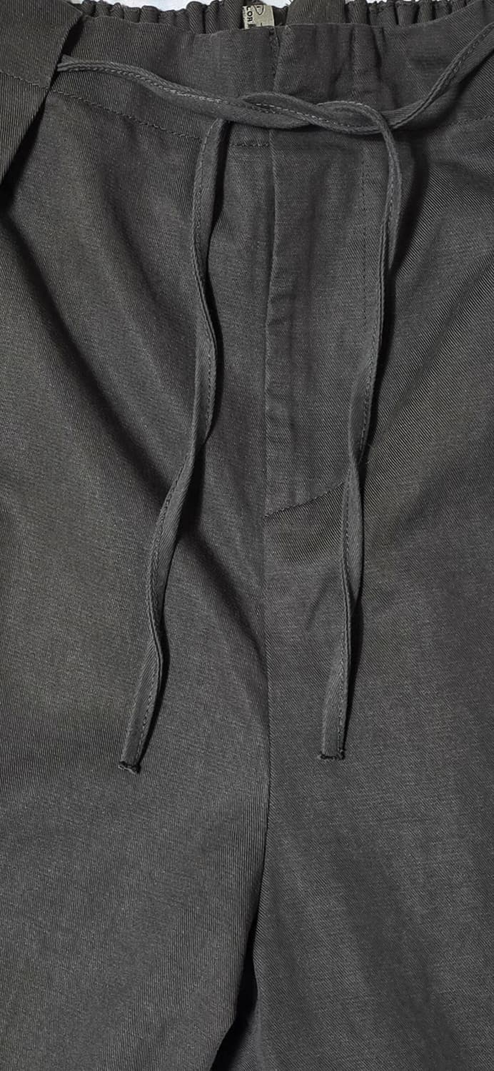 다크 그레이 와이드 밴딩 팬츠 Free 상품이미지3