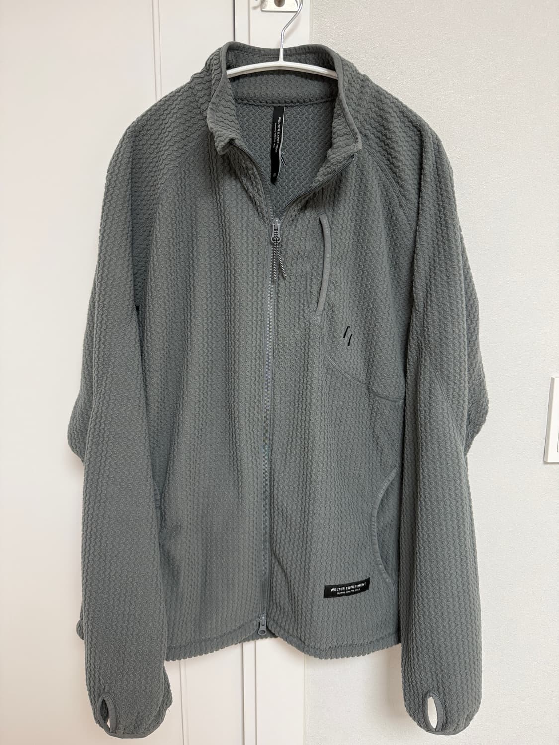 웰터익스페리먼트 calora fleece 3사이즈 차콜 상품이미지1