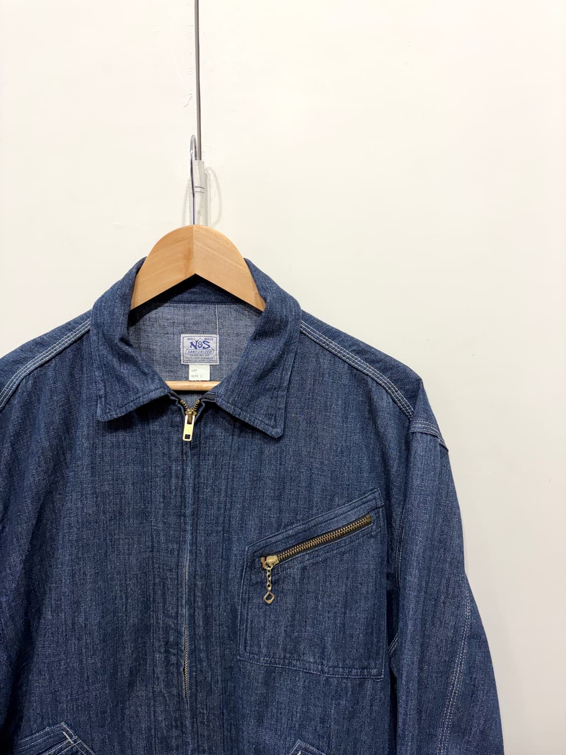 브론슨 91-B 데님 블루종 자켓 상품이미지3