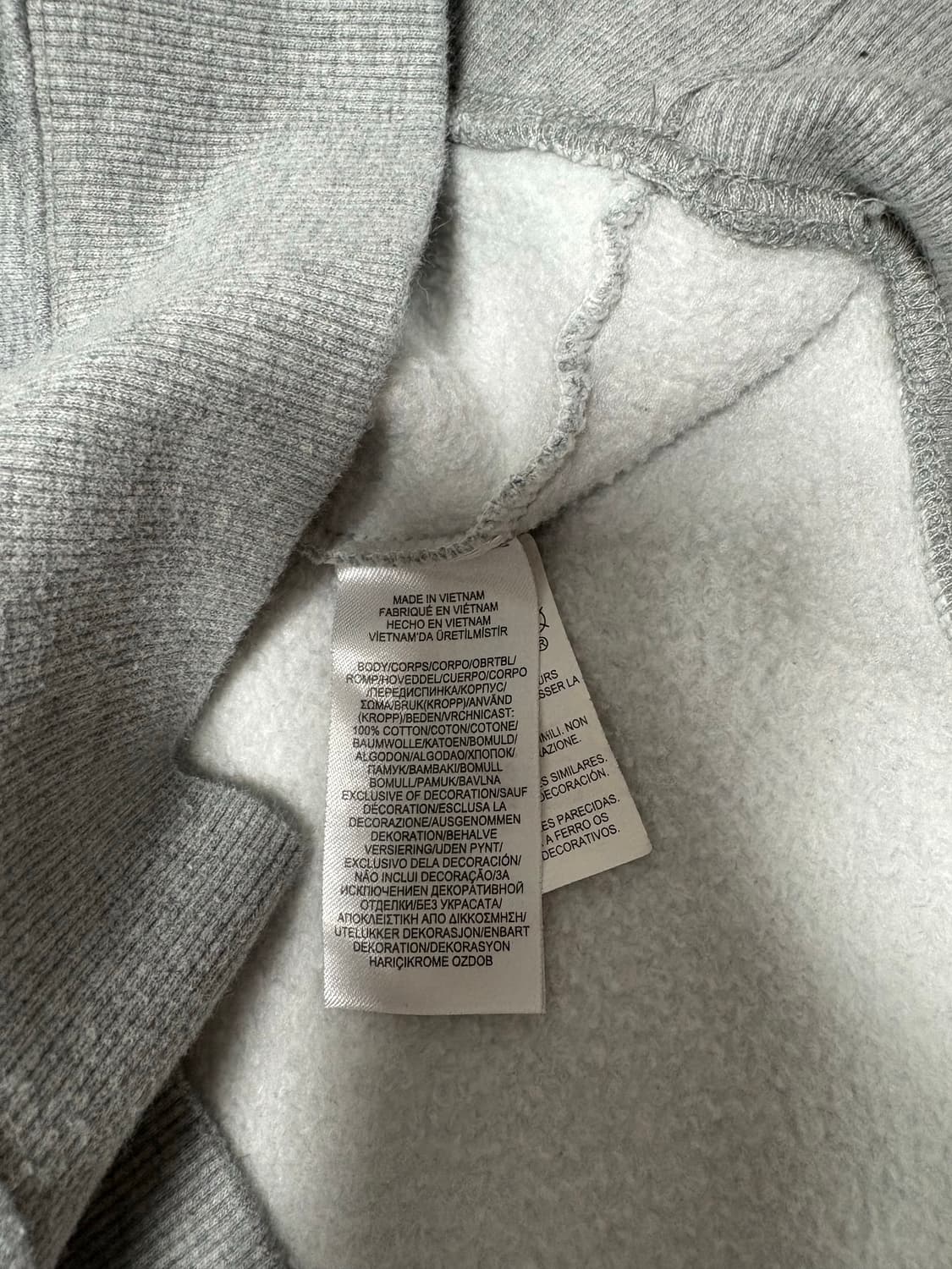 폴로 랄프로렌 맨투맨 회색 L 기모 상품이미지4