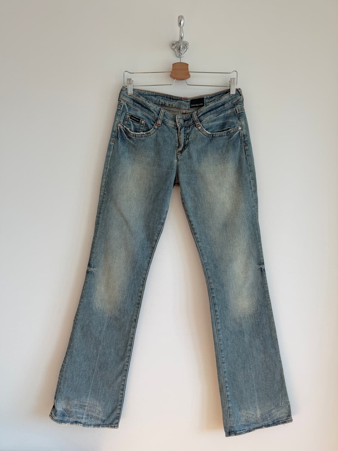 캘빈클라인 진(CK jeans) Y2K 워싱 부츠컷 데님  상품이미지1