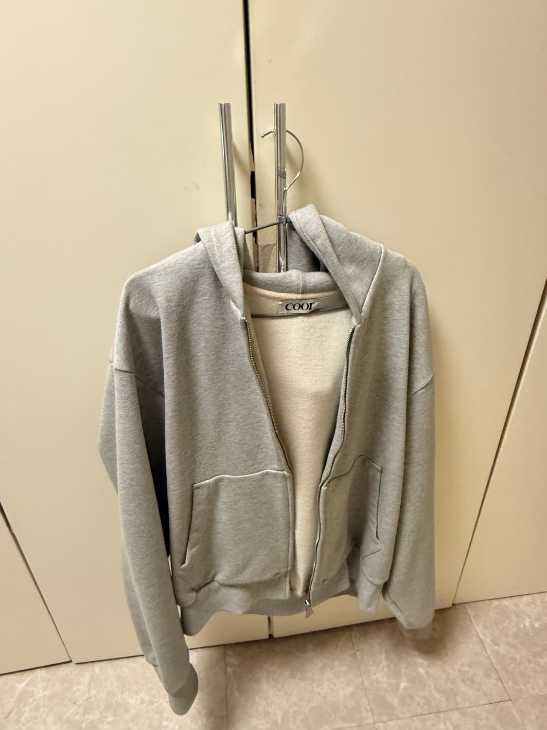 쿠어 후드 집업 라지 상품이미지1