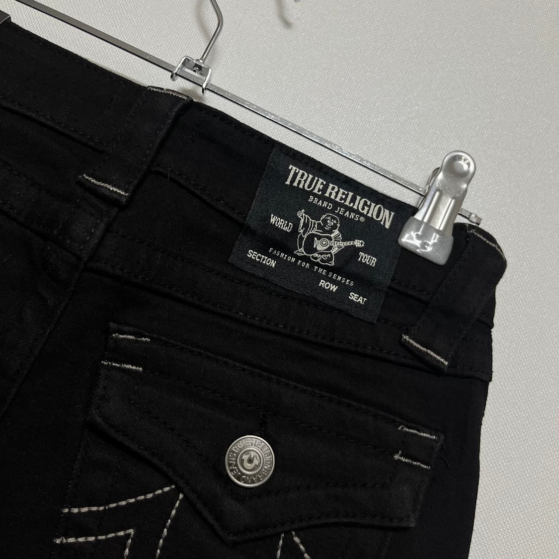 트루릴리젼 블랙 팬츠  새상품 26 상품이미지10