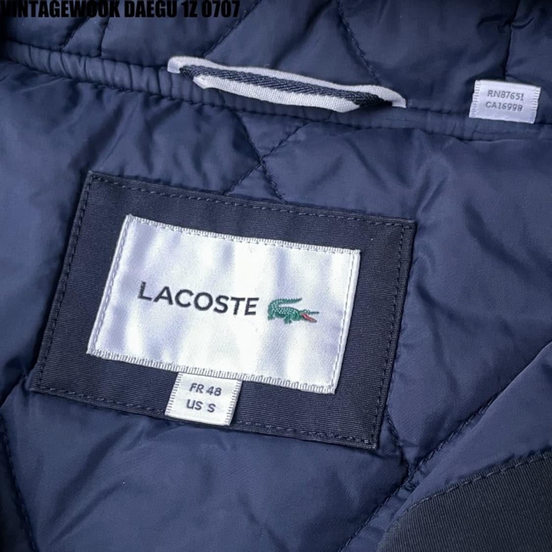 라코스테 블루종 자켓 상품이미지3