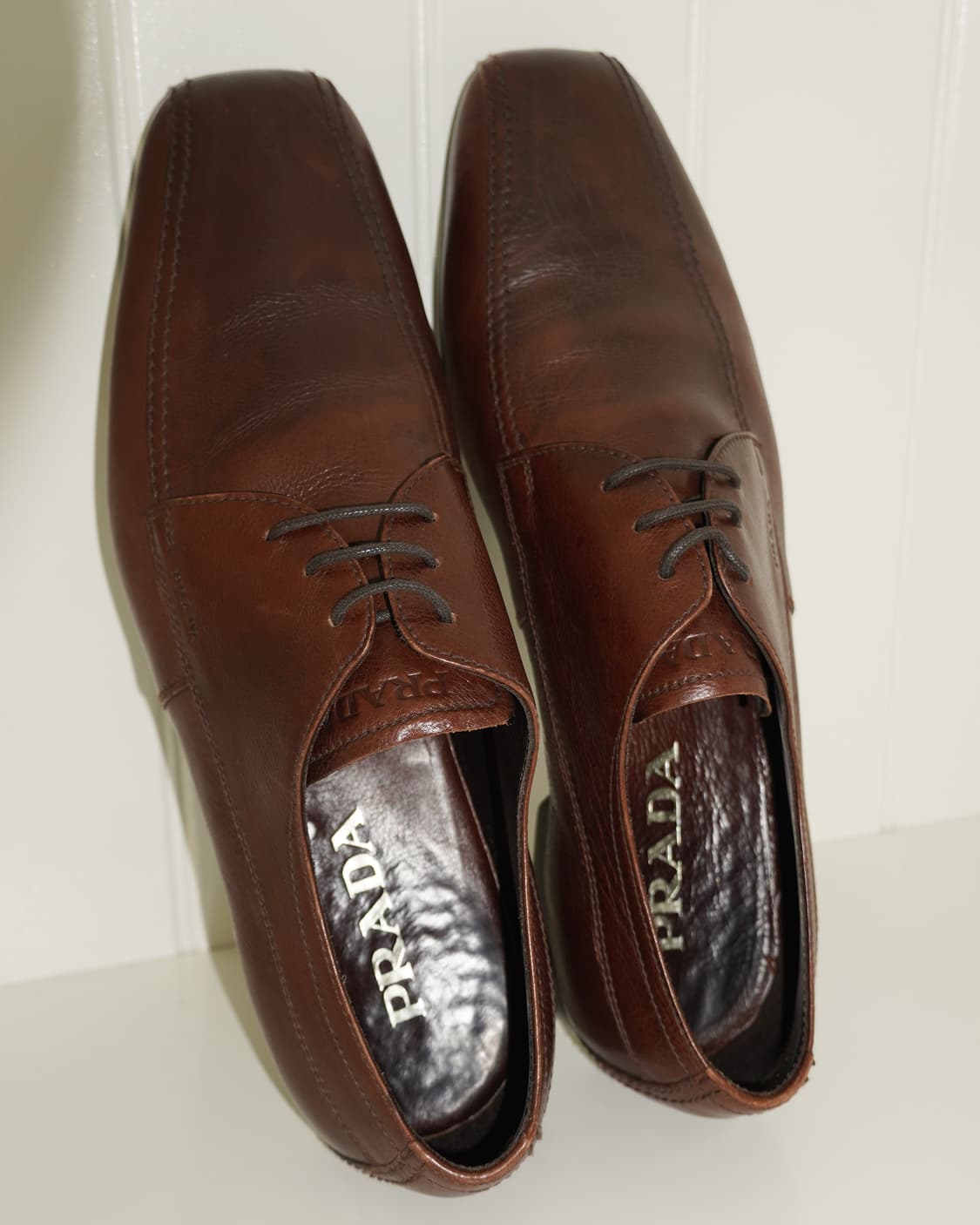 프라다 브라운 스퀘어토 로퍼 상품이미지9